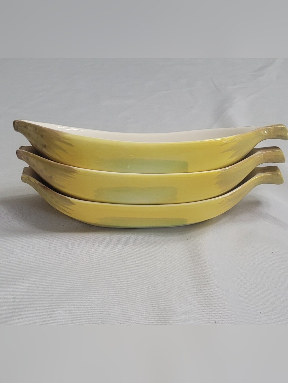 VTG Banana Split Ice Cream Bowls